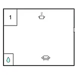 1 Bedroom Awesome In Apartment